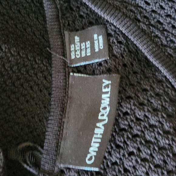 Lovely Ladies Cynthia Rowley Basic Black DRESS sz XS - Picture 6 of 7